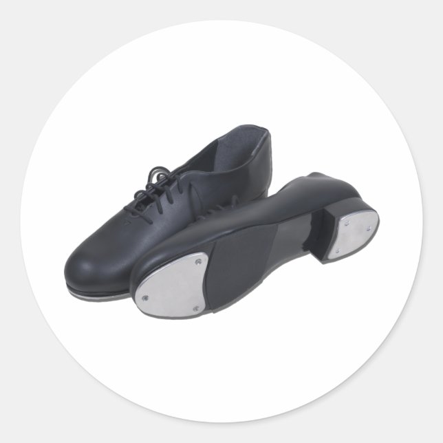 Pegatina Redonda TapShoes012511 (Anverso)