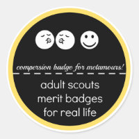 Tarjeta de mérito Scout para adultos: Compersión