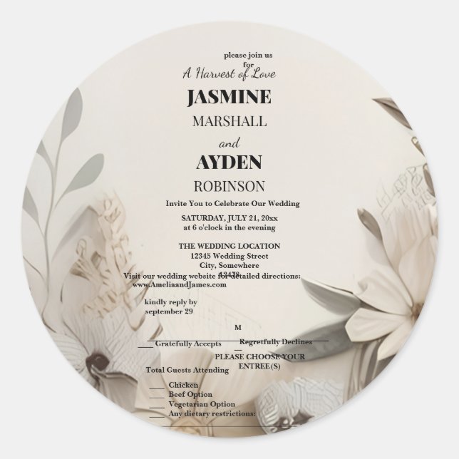 Pegatina Redonda Tarjetas de Celebración de Logros Personalizables (Anverso)