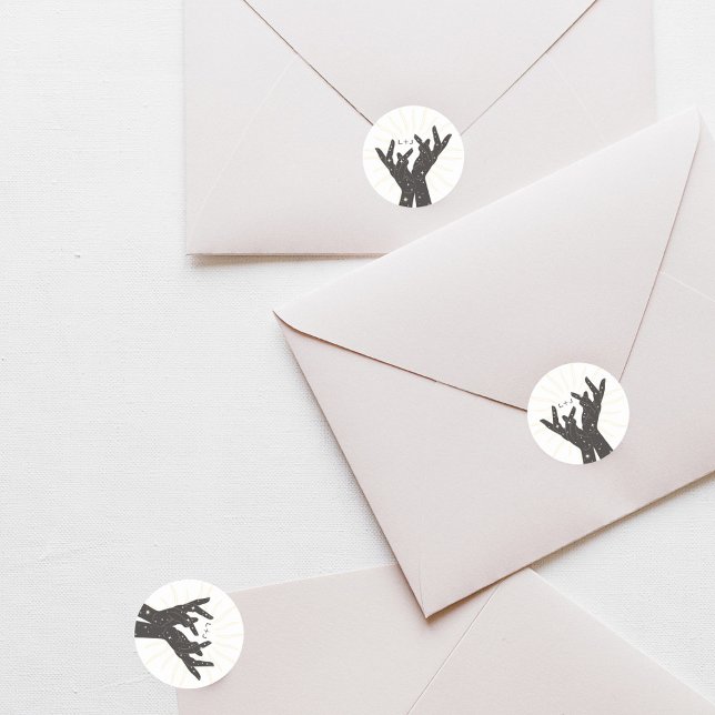 Pegatina Redonda Tarjetas del Tarot | Despedida de Soltera | Boda | (Subido por el creador)