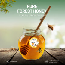 Tarro de Miel Abeja de Miel Panal de Abejas Colmen