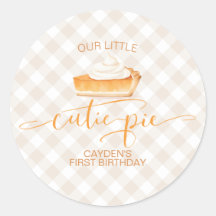 Tarta de calabaza Cutie Pie cuadros de otoño Prime