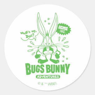 Pegatina Redonda Tasty Retro BUGS BUNNY™
