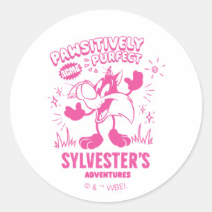 Pegatina Redonda Tasty Retro SYLVESTER™
