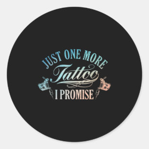 Pegatina Redonda Tattoo Lover Art Para Hombres Artista De Tatuajes