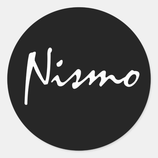 Pegatina Redonda Taxista Gran Turismo GT7 Jann Mardenborough (Anverso)