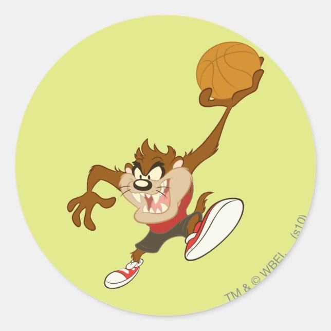 Pegatina Redonda TAZ™ en la cara (Anverso)