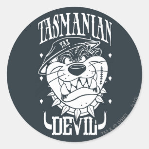 Pegatina Redonda TAZ™ - Rebelde