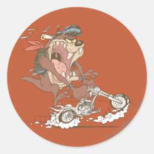 Pegatina Redonda TAZ™ Slick Hog