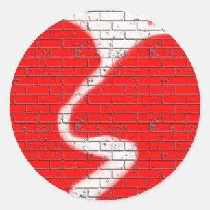 Pegatina Redonda Te Extraño, Amigo De Twinflame Amor Rojo Corazón R