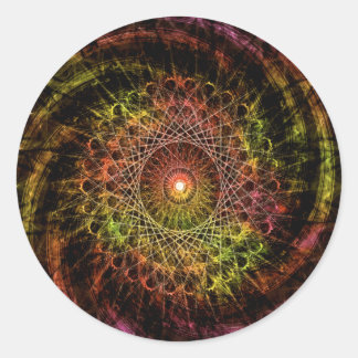 Pegatina Redonda Te Seguiré En