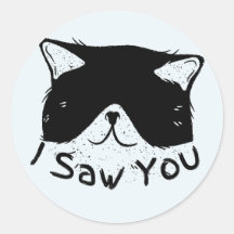 Te Vi Gato Divertido | Gato Negro | Meme de Gato L
