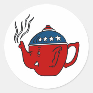 PEGATINA REDONDA TEA FIESTA STEAM