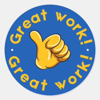 Pegatina Redonda Teacher Supplies for Classroom/great work stickers