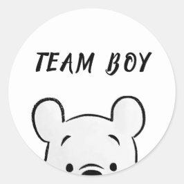 PEGATINA REDONDA TEAM BOY