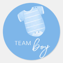 Team Boy Usa Lo Que El Bebé Adivina Blanco Azul