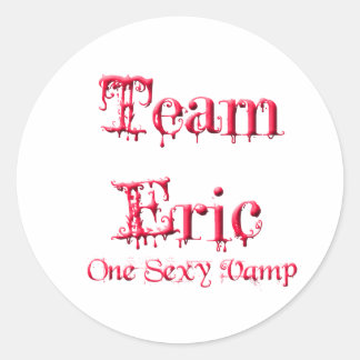 Pegatina Redonda Team Eric
