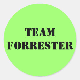PEGATINA REDONDA TEAM FORRESTER