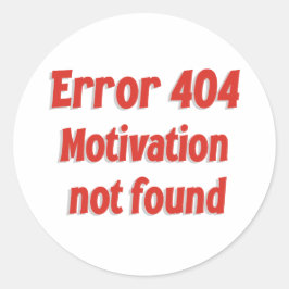 Pegatina Redonda Tech Humor