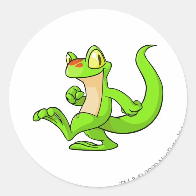 Pegatina Redonda Techo Green (Anverso)