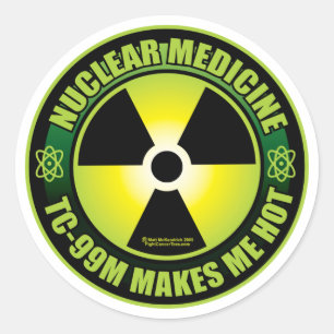 Pegatina Redonda Tecnología del MED de Nuc