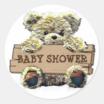 Teddy Bear Baby Shower Boy