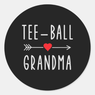 Pegatina Redonda Tee Ll Abuela Gracioso Regalo Para Las Madres De L