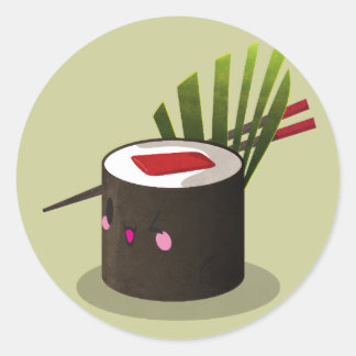 Pegatina Redonda Tekka Maki