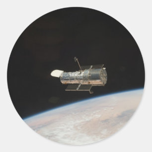 Pegatina Redonda Telescopio espacial Hubble de la NASA