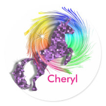 Tema de Unicornio arcoiris mágico