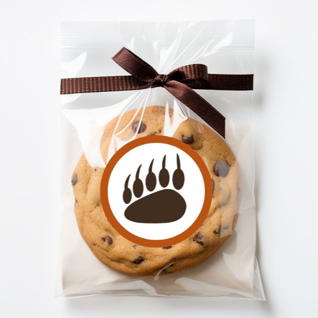 Pegatina Redonda Tema forestal Pegatinas de la ronda de cumpleaños  (Subido por el creador)