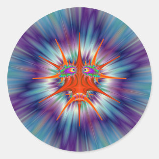 Pegatina Redonda Tembusu Bug