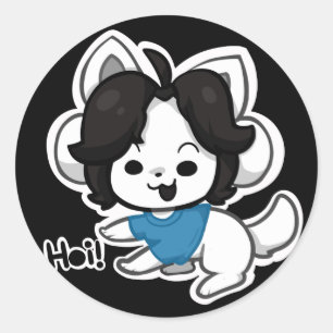 Pegatina Redonda temmy