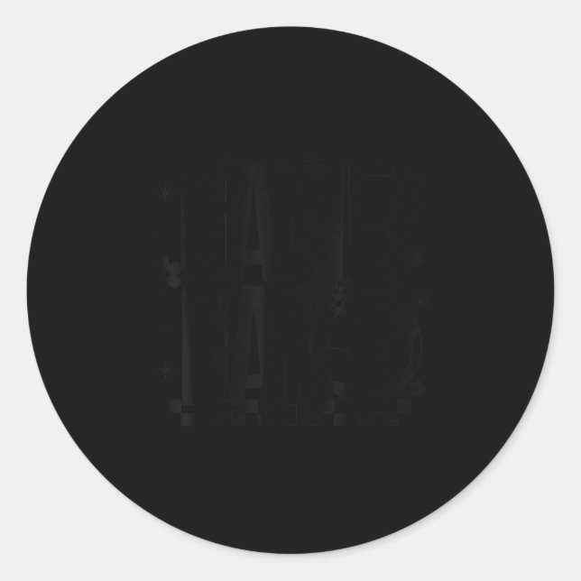 Pegatina Redonda Temporada de fútbol del Día del Juego Mamá Retro C (Anverso)