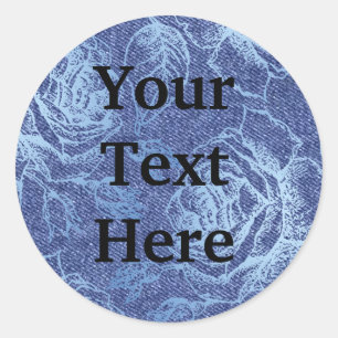 Pegatina Redonda Tengo el Blues