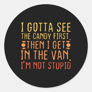 Pegatina Redonda Tengo Que Ver El Primer Humor De Candy
