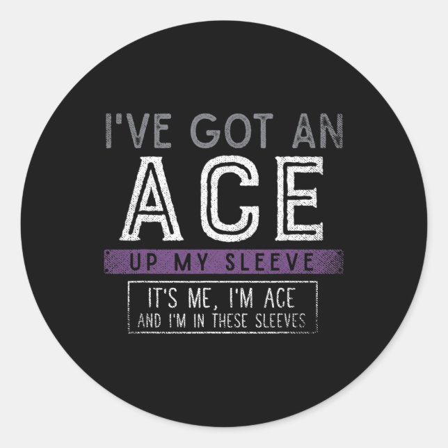 Pegatina Redonda Tengo Una Hija En Mi Manga Soy Yo Soy Divertido LG (Anverso)