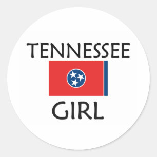 PEGATINA REDONDA TENNESSEE CHICA