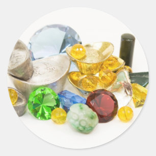 Pegatina Redonda Tesoro