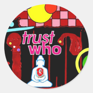 Pegatina Redonda "Testimonio"