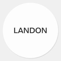 Texto de personalizable | Negra y blanca moderna