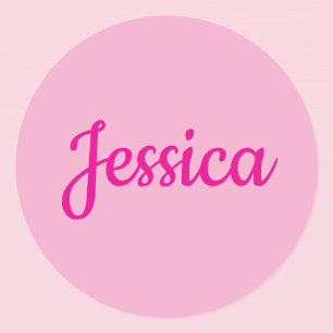 Pegatina Redonda Texto personalizable genial