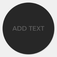 Texto personalizable | Negro moderno en negrita y 