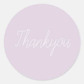 Pegatina Redonda thank youシール