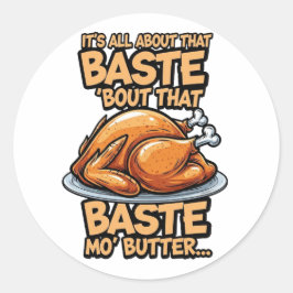 Pegatina Redonda Thanksgiving Sticker Sheet