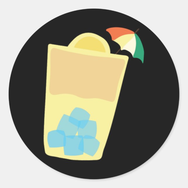 Pegatina Redonda The Arnold Palmer Tail Sticker  (Anverso)