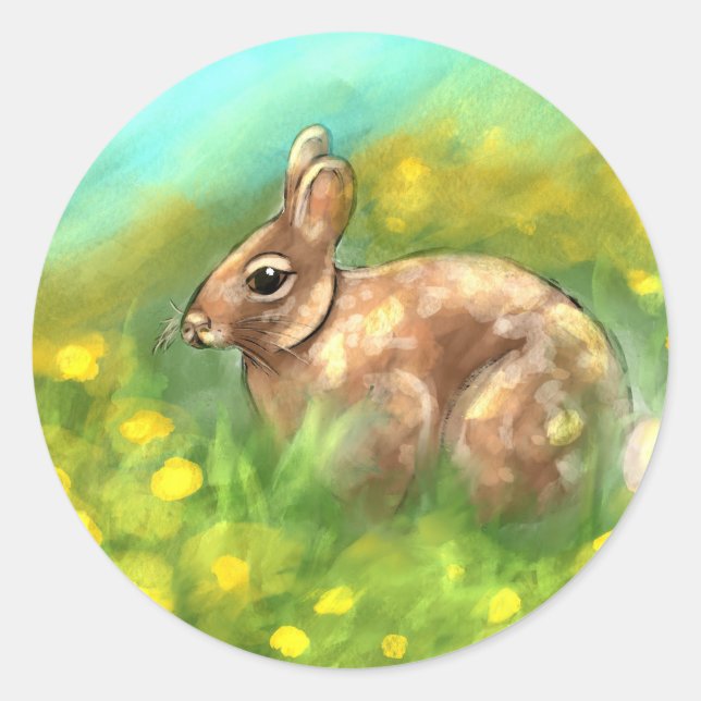 Pegatina Redonda The Scale of Righteousness Stickers (Anverso)