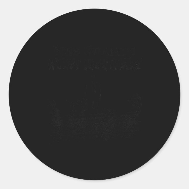 Pegatina Redonda The Swamp’s Worst  (Anverso)