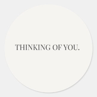 Pegatina Redonda Thinking of You Sticker – Everyday Support Series