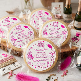 Pegatina Redonda This Wife Is A Showgirl Bachelorette Party Favor